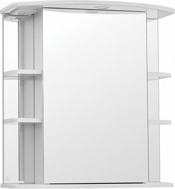 Зеркальный шкаф Style Line Эко Стандарт Лира 70/С белый