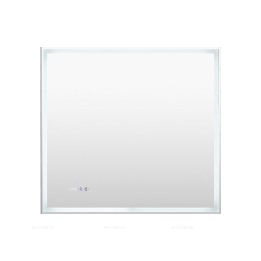 Зеркало Aquanet Оптима 80 белый матовый - 4 изображение
