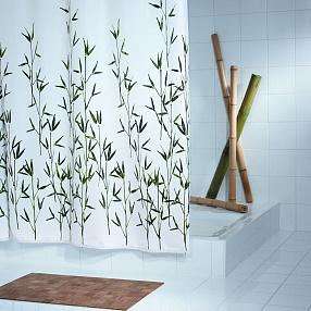 Штора для ванных комнат Ridder Bambus зеленая