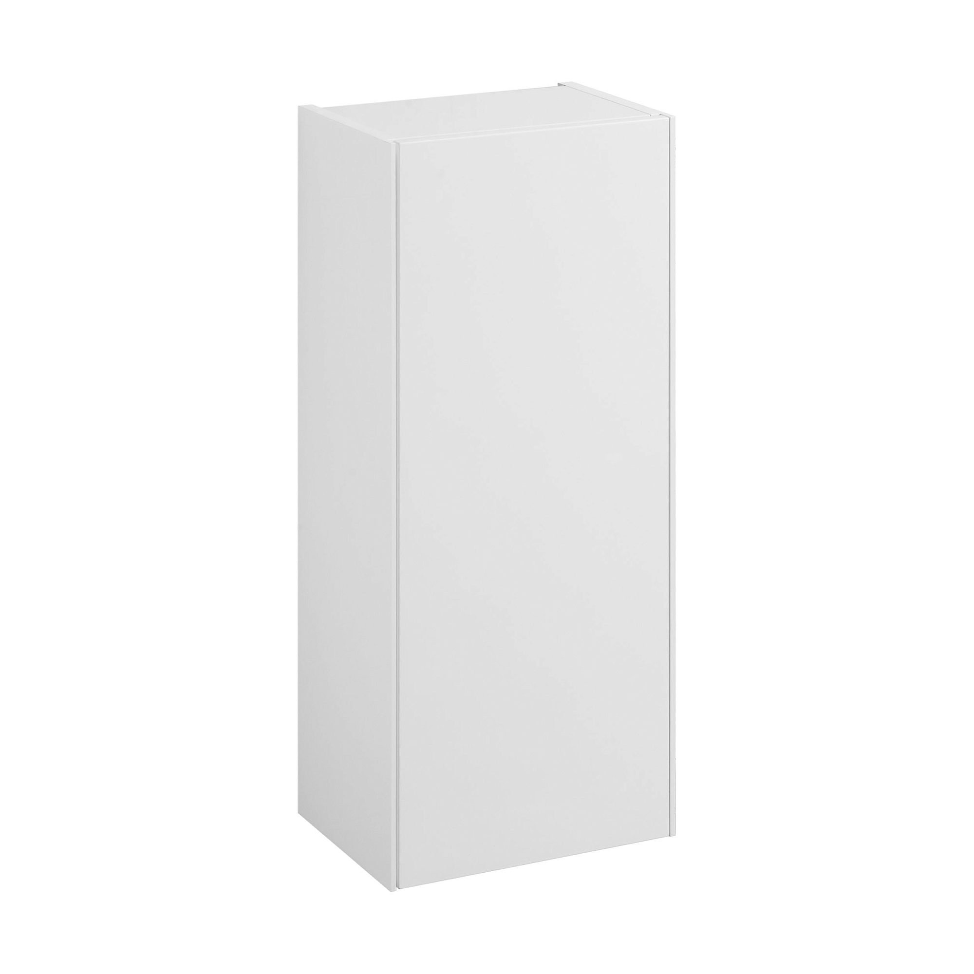 Шкаф навесной Aquaton Асти белый матовый, белый глянец 1A262903AX2B0 