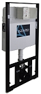 Комплект подвесной безободковый унитаз Azario Fora AZ-8010-1000+AZ-8200-0010+AZ-0017 E-R с микролифтом + система инсталляции с кнопкой смыва хром матовый - изображение 2