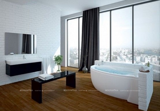 Акриловая ванна Aquatek Бетта 150 см R на сборно-разборном каркасе - 4 изображение