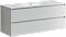 Тумба с раковиной Sancos Cento, 119 см., эмаль белый, CN120-2W - 2 изображение