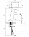 Смеситель Ravak 10° TD F 014.20 для раковины без донного клапана 170 см, X070150, черный - изображение 7