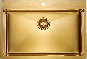 Кухонная мойка Paulmark Vast PM217551-BG брашированное золото