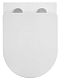Унитаз подвесной безободковый Azario Grado AZ-0046-UQ с крышкой-сиденьем микролифт, белый - изображение 3
