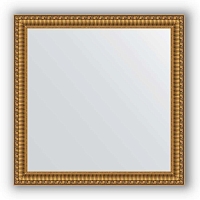 Зеркало в багетной раме Evoform Definite BY 1028 74 x 74 см, золотой акведук