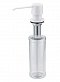 Дозатор жидкого мыла Zorg Inox ZR-20 WHITE, цвет белый - 6 изображение