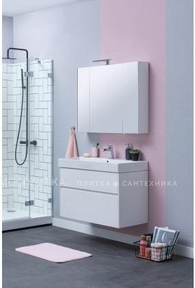 Комплект мебели для ванной Aquanet Бруклин 100 белый - изображение 9