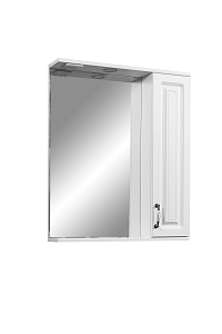 Зеркальный шкаф Stella Polar Кармела 65/C SP-00000184 65 см, ольха белая