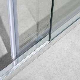 Душевая дверь Vincea Slim-U VDS-2SU130CL, 1300, хром, стекло прозрачное
