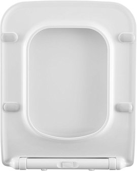 Крышка-сиденье для унитаза Allen Brau Liberty 4.33008.21 с микролифтом, белая матовая
