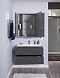 Комплект мебели для ванной Aquanet Алвита 90 серый антрацит - изображение 16