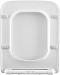Крышка-сиденье для унитаза Allen Brau Liberty 4.33008.21 с микролифтом, белая матовая - изображение 5