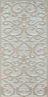Керамическая плитка Vitra Декор Deja Vu Дамасский Белый, Золото Матовый 30х60 