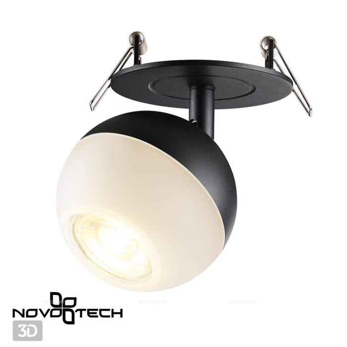 Встраиваемый светильник Novotech Garn 370817 - 4 изображение