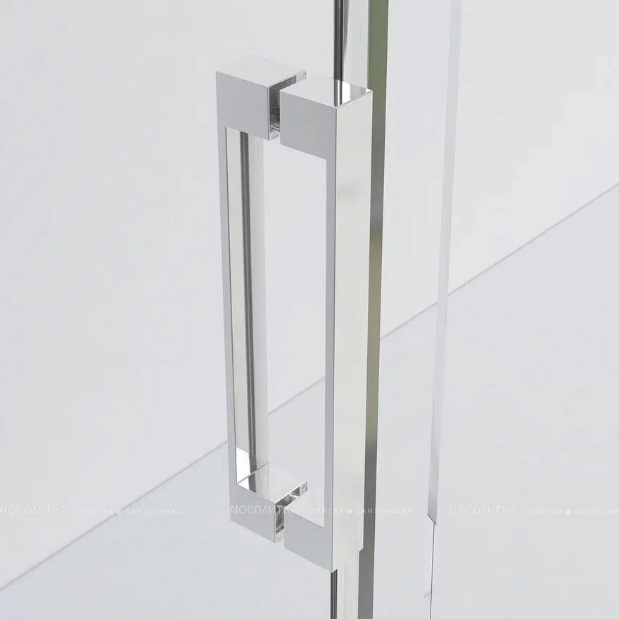 Душевая дверь Vincea Como 120 см черный, стекло прозрачное, VDS-1C120CLB - изображение 6