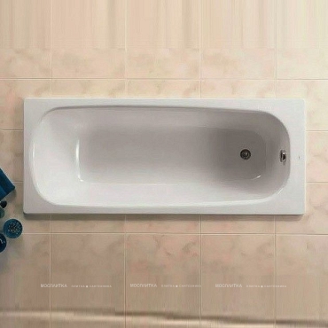 Чугунная ванна Roca Continental 100х70 см - 10 изображение