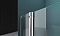 Душевая дверь BelBagno Etna 90х195 см ETNA-B-12-60/30-C-Cr-90 профиль хром стекло прозрачное - изображение 3