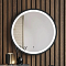 Зеркало Bond Circle 60 см M60ZE-6060 черное с подсветкой - 4 изображение