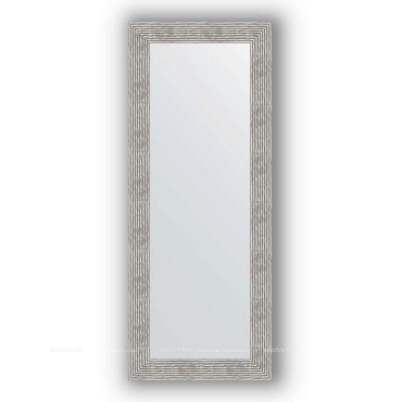 Зеркало в багетной раме Evoform Definite BY 3121 60 x 150 см, волна хром