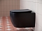 Комплект подвесной безободковый унитаз Ceramica Nova Play CN3001MB Черный матовый с сиденьем Микролифт + инсталляция Grohe Rapid SL 38775001 4 в 1 с кнопкой смыва - изображение 4