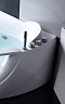 Акриловая ванна 150х150 см Orans OLS-BT65103 с гидромассажем, белая - 5 изображение