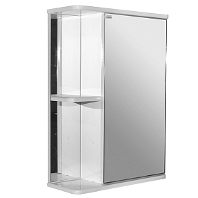 Зеркало-шкаф навесной без подсветки Mixline Стандарт-50 правый 525514