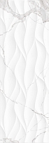 Керамическая плитка Creto Декор Avenzo Silver W M/STR 30х90 R Glossy 1 