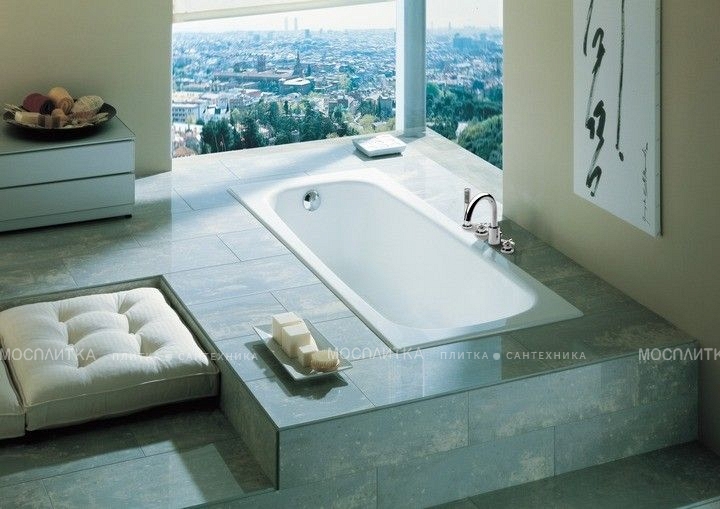 Чугунная ванна Roca Continental 160x70 см, без противоскользящего покрытия - изображение 6
