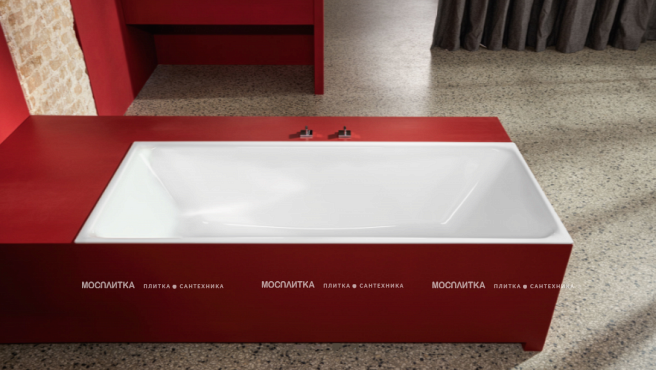 Стальная ванна Bette Loft 180x80 см, 3172-000PLUS с покрытием Glasur® Plus - 3 изображение