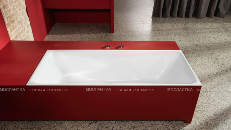 Стальная ванна Bette Loft 180x80 см, 3172-000PLUS с покрытием Glasur® Plus - изображение 3