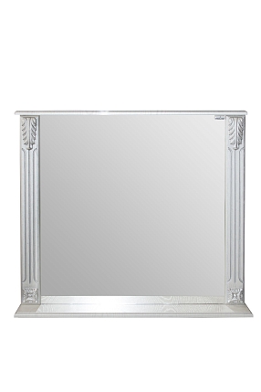 Зеркало без подсветки Mixline Людвиг-80 патина серебро 533040