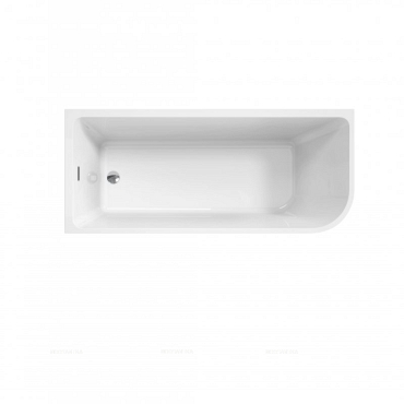 Акриловая ванна 170х73 см BelBagno BB712-1700-730-L белая - 5 изображение