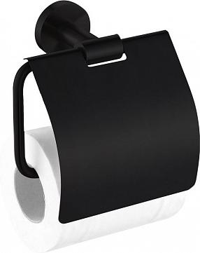 Держатель туалетной бумаги Aquanet 4586MB черный