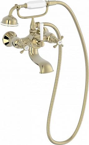 Смеситель для ванны с душем Jacob Delafon Cleo 1889 E24313-BGG глянцевое золото
