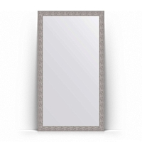 Зеркало в багетной раме Evoform Definite Floor BY 6021 111 x 201 см, чеканка серебряная