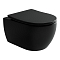 Комплект подвесной безободковый унитаз Ceramica Nova Play CN3001MB черный матовый с сиденьем микролифт + инсталляция Am.Pm ProC I012707 - 2 изображение