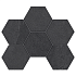 Керамогранит Estima Мозаика LN04/TE04 Hexagon 25x28,5 непол. 