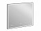 Зеркало Cersanit Led 011 Design 100 см LU-LED011*100-d-Os с подсветкой, черный - 2 изображение