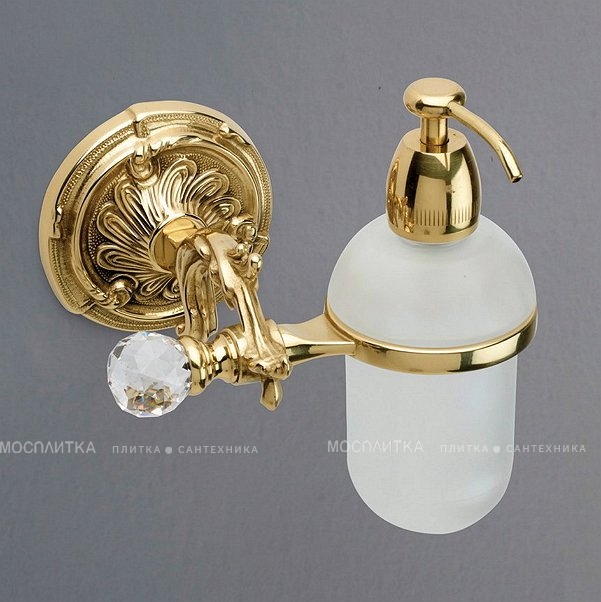 Дозатор мыла Art&Max Barocco Crystal AM-1788-Do-Ant-C, античное золото - изображение 2