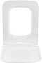 Крышка-сиденье для унитаза Allen Brau Liberty 4.33008.21 с микролифтом, белая матовая - изображение 3