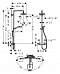 Душевая стойка Hansgrohe Croma Select E 180 27256400 с термостатом - 2 изображение