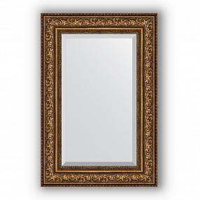 Зеркало в багетной раме Evoform Exclusive BY 3427 60 x 90 см, виньетка состаренная бронза