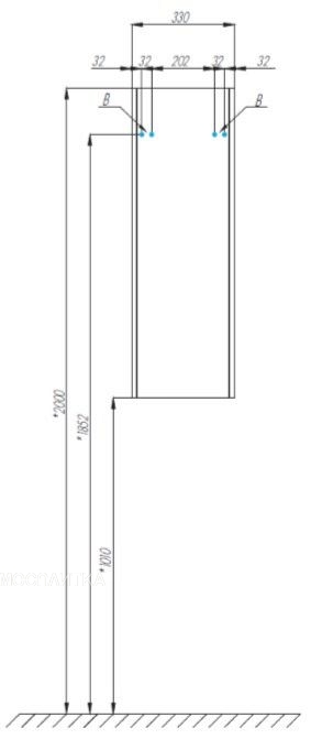 Подвесной шкаф Aquaton Сакура левый, ольха наварра/белый глянец - изображение 2