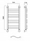 Полотенцесушитель водяной Aquanerzh лесенка волна-групповая 100x50 - изображение 2