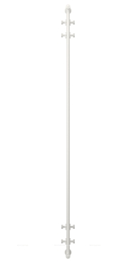 Полотенцесушитель водяной Сунержа Хорда 180х19,5 см 12-0124-1800 белый - 2 изображение