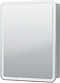 Зеркальный шкаф Aquanet Оптима 60 с LED подсветкой - 4 изображение