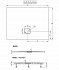 Душевой поддон Riho Basel 404 100x80см прямоугольный черный - изображение 3
