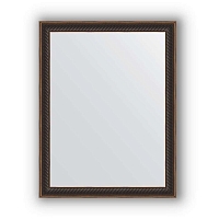Зеркало в багетной раме Evoform Definite BY 1328 35 x 45 см, витой махагон